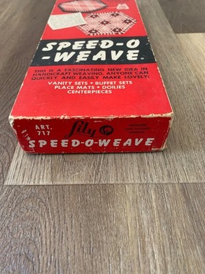 Vintage Speed-o-Weave by Lily Mills Handicraft Weaving w
