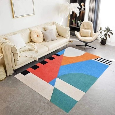 Hand Tufted Modern Rug For Living Room, Bedroom & Custom size Carpets