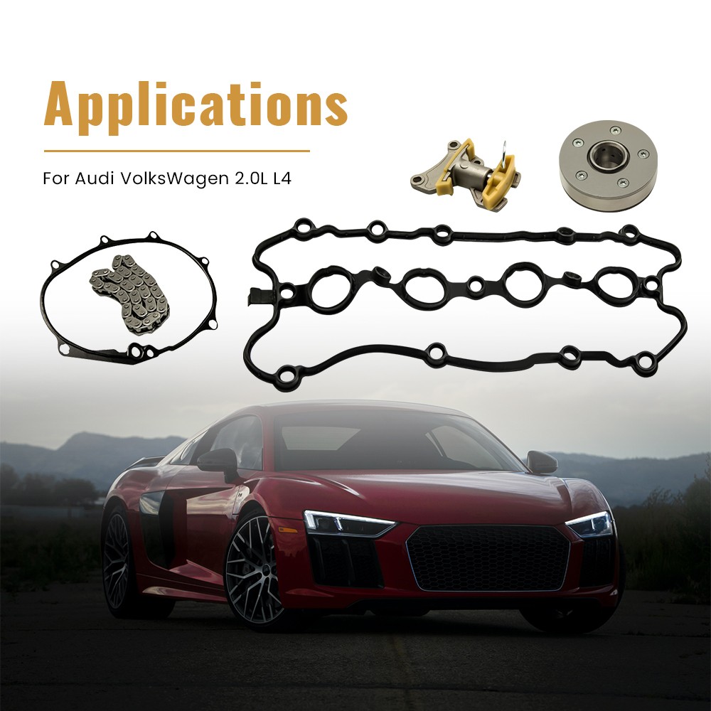 Kit distribution avec déphaseur 06F109088 arbre à cames Audi VW 2.0 - 3