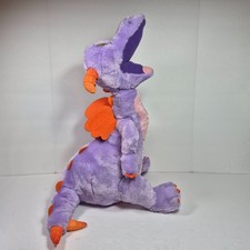 Vtg Disney Walt Disney World Figment the Dragon Purple Plush Stuffed Toy 15  