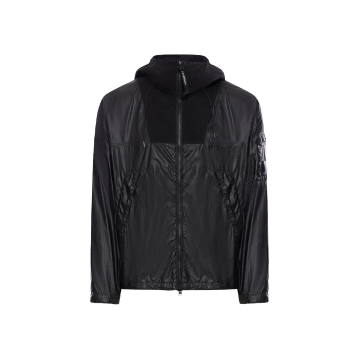 C.P. Company CS II Hooded Lens Jacket Black 25SS