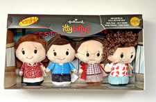 NEW Hallmark Itty Bittys Seinfeld Collector Set of 4 Plush Figures