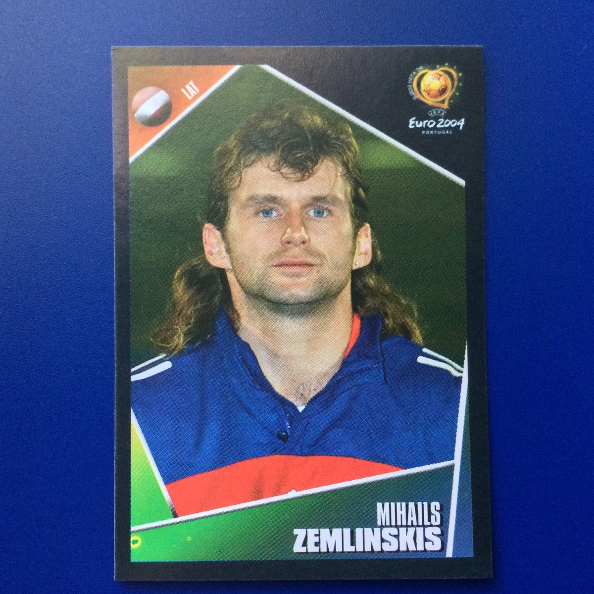 Sticker Panini Euro 2004 - Marians Pahars (Lituanie) #266 Neuf