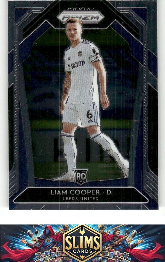 2020-21 Panini Prizm Premier League Leeds United Liam Cooper #197 Rookie