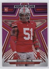 2024 Panini Rookies & Stars Rookies Purple 227/299 Michael Hall Jr #178 16tx