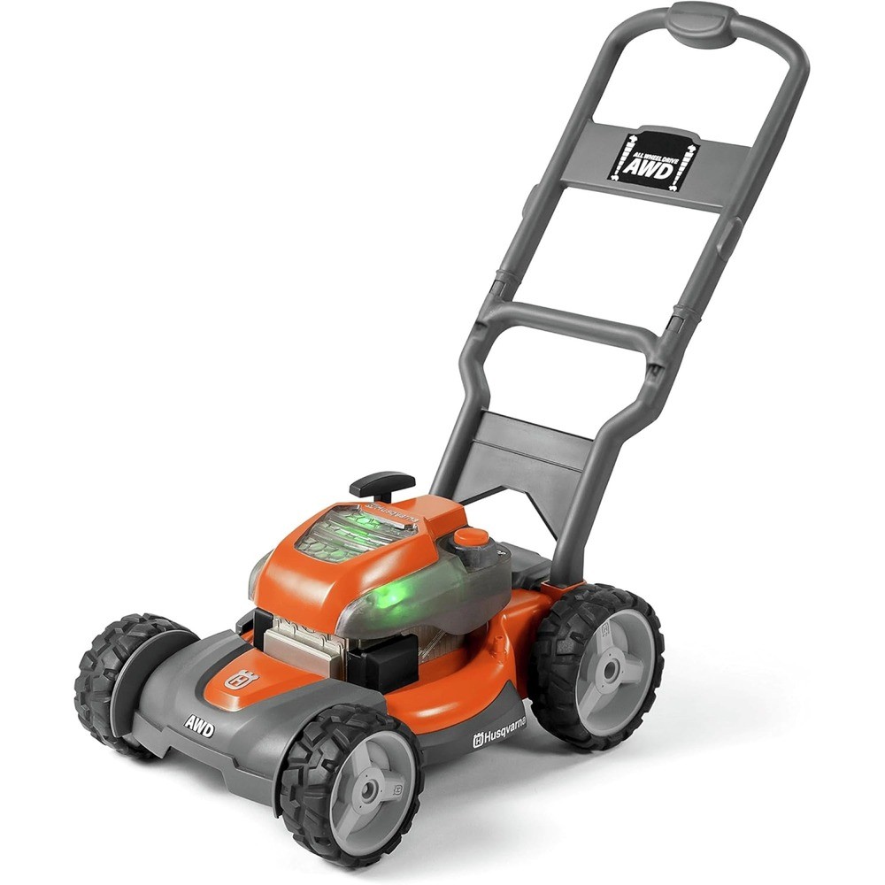 Husqvarna 589289602 Toddler Toy Lawn Mower for Ages 2 & Up N