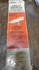Vtg ORCO Tack-It Pattern Marker Made in USA - 9" Long Tap to Mark Fabric