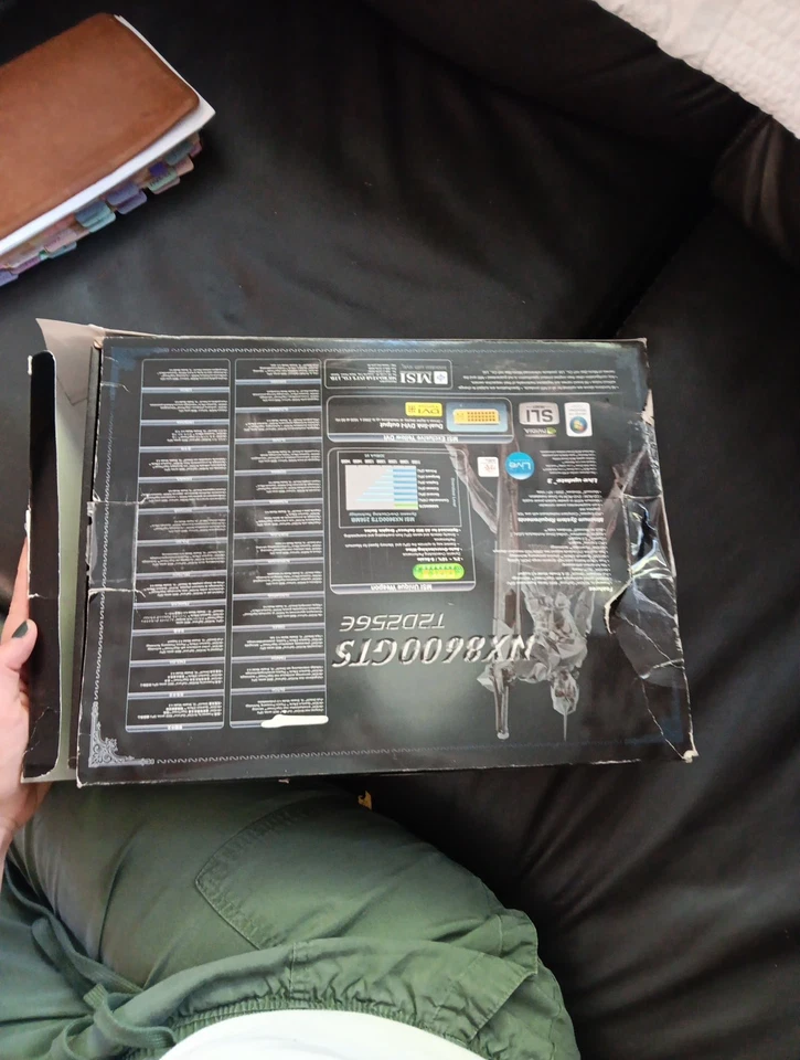 OPEN BOX MSI GeForce 8600 GTS 256MB PCI-E Graphics Card NX8600GTS-T2D256E OC - Image 2 of 3