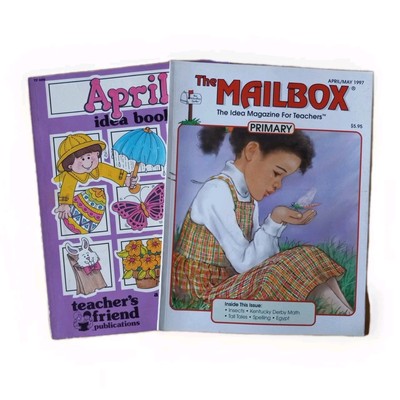 2 Idea Magazines, Primary Teacher, Homeschooling, Spring Issues, Easter, Mailbox
