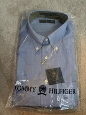 Vintage 2001 Tommy Hilfiger gold crest dress shirt 17-33 brand new with tags