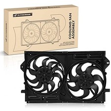 Engine Radiator Cooling Fan Assembly Compatible with Select Buick Models -