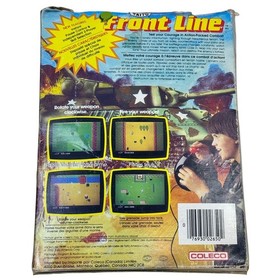 Front Line Taito ColecoVision ADAM Video Game Cartridge Boxed 2650 Vintage 1983