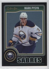 2014-15 O-Pee-Chee Black Rainbow 6/100 Mark Pysyk #348 1o3