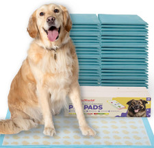Health Monitoring Dog Pee Pads 37"X54" 25 Count XXXL Color-Changing Pet Pee Pa