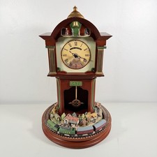 Bradford Exchange Flying Scotsman Celebration of Steam Clock 80th Anniversary