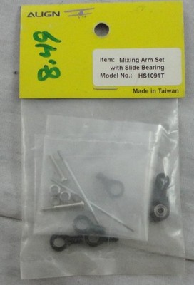 Align T-Rex 400 Helicopter Mixing Arm Set w/Slide Bearing AGNHS1091T