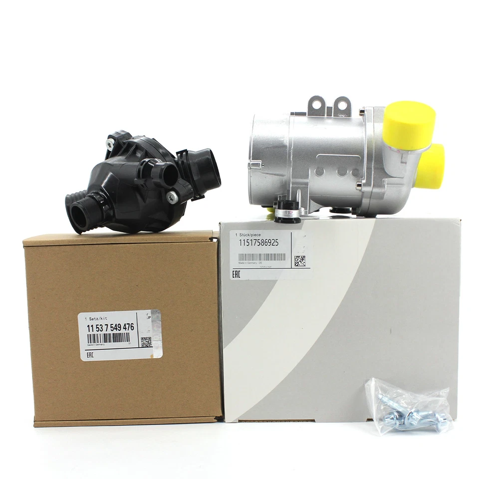 Electric Water Pump For 2006-13 BMW E90 325i 328i 525i 528i X3 X5 Z4 11517586925 Foto 3 de 4