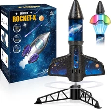 Rocket Launcher for Kids -200 Feet of Flight Altitude, Auto Electric Rocket Toys