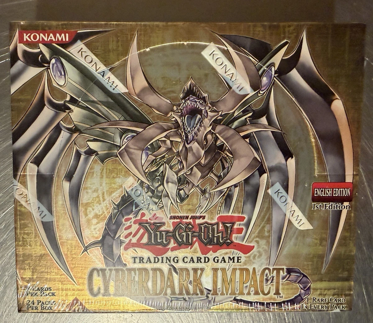 遊戯王 CYBERDARK IMPACT 未開封BOX 絶版•未開封】遊戯王OCG CYBERDARK