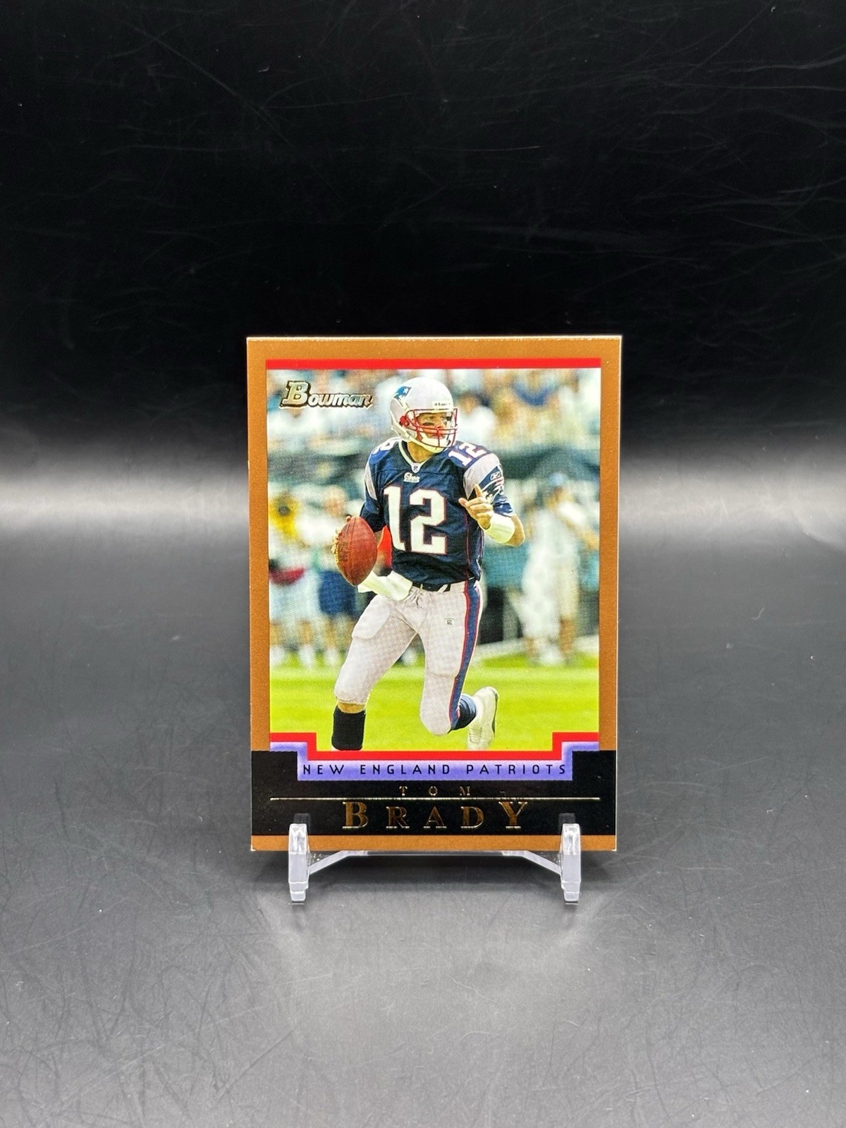 2004 Bowman Gold Parallel Tom Brady #106