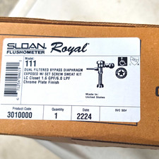 Sloan Royal 111 Manual Flushometer Toilet Flush Valve 1.6 GPF