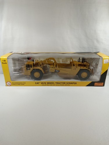 Norscot 55175 Cat 657G Wheel Tractor Scraper 1/50 Scale Diecast Model MB - Picture 4 of 6