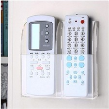 APSOONSELL Remote Control Holder Organizer Wall Mount Acrylic Transparent