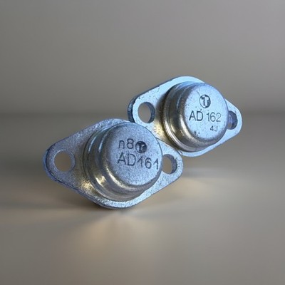 Tungsram AD161 + AD162 Germanium Transistor Paar NOS   Komplementär Audio
