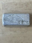 Vintage 5oz Montana Eagle Poured Silver Bar VERY RARE  Grail Piece!
