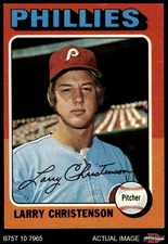 1975 Topps #551 Larry Christenson Phillies 5 - EX