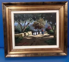 ♣️  FRANCESCO DI NATALE ( Palermo 1923-2021 ) Olio su tela No Renato Natali