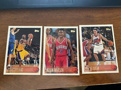1996-97 TOPPS NBA BASKETBALL SERIES 2 COMPLETE SET KOBE BRYANT
