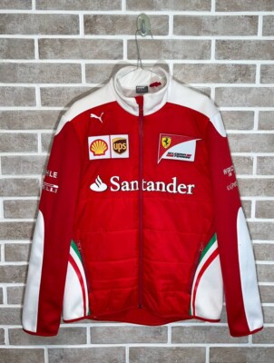 Puma Scuderia Ferrari F1 Racing Jacket Vintage pirelli shell