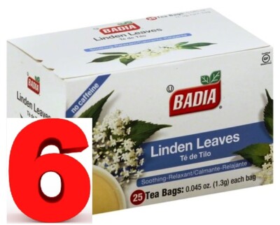 BADIA - Linden Tea (6 PACK /150 bags) - Te de Tilo (150 bolsas)