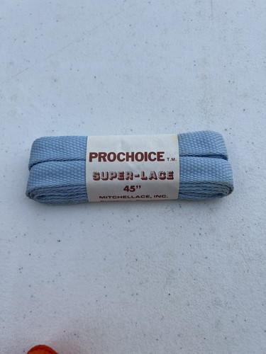 Stivali da skate vintage Mitchellace 45"" pizzo piatti arancione e blu retrò anni '70 nuovi con scatola - Foto 2 di 2