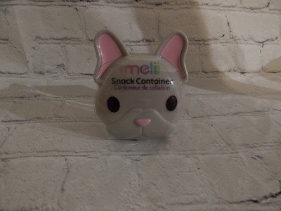 Melii French Bulldog Snack Container - Cute & Convenient