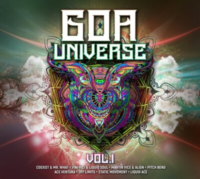 GOA UNIVERSE VOL,1 - PITCH BEND, OFF LIMITS, LIQUID ACE U,A,  3 CD NEU