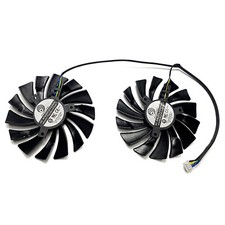 2 PCS Graphics Card Fan Part for MSI R9 390X 390 380/R7 370 GAMING Graphics Card