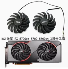 New MSI RX 5700xt 5700xt GAMING X Graphics Card Cooling Universal Fan