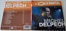 MICHEL DELPECH LIVRE CD LES CONCERTS MYTHIQUES DE L'OLYMPIA COLLECTION OFFICIELL