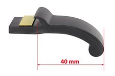 2x 40mm Breite 2m lange Kotflügelverbreiterung passend für VW Amarok universell