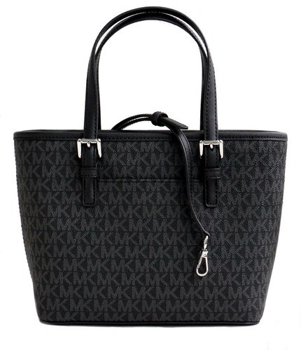 Sac Michael Kors pour femme sac à bandoulière Jet Set Travel XS mort noir neuf - Photo 7 sur 15