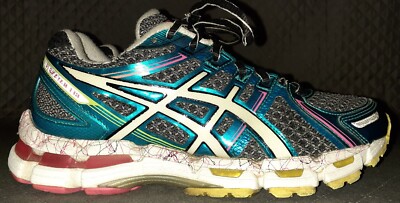 Asics Womens Gel Kayano 19 Multicolor Running Shoes Size US - Main Image