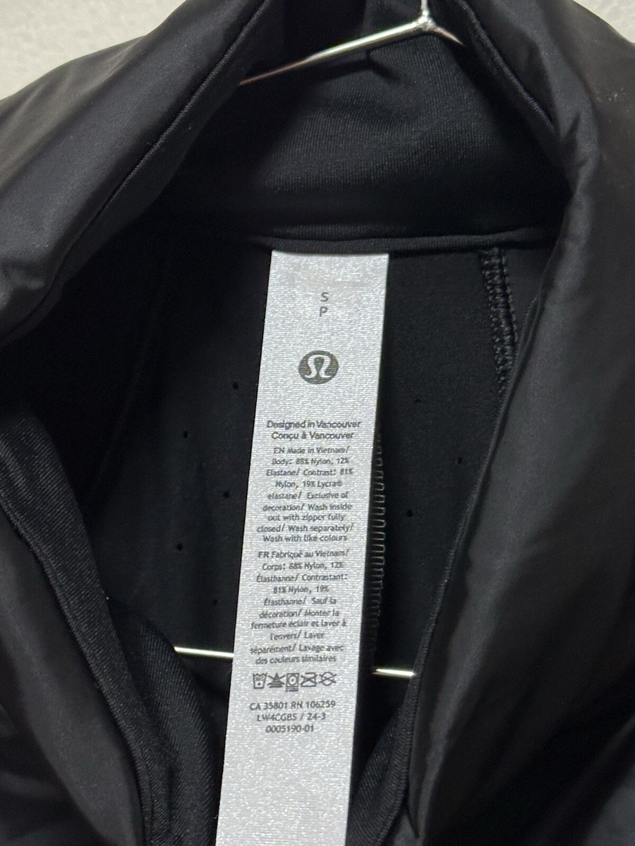 Lululemon Woman's Goal Smasher Jacket with Stowable Hood Size S