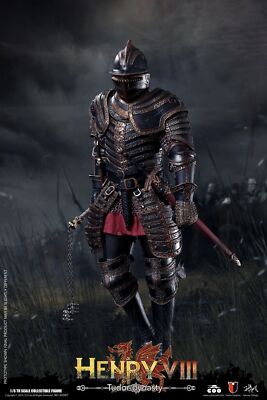 COOMODEL EMPIRES Metal ARMOR KING of England HENRY VIII TUDOR DYNASTY 1/6 Model