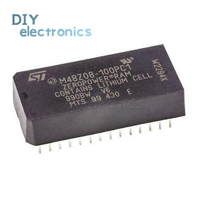 5PCS M48Z08-100PC1 M48Z08 DIP-28 48Z08 16 Kbit 2Kb x 8 ZEROPOWER SRAM