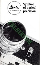 Vintage Leitz Leica Product Brochure