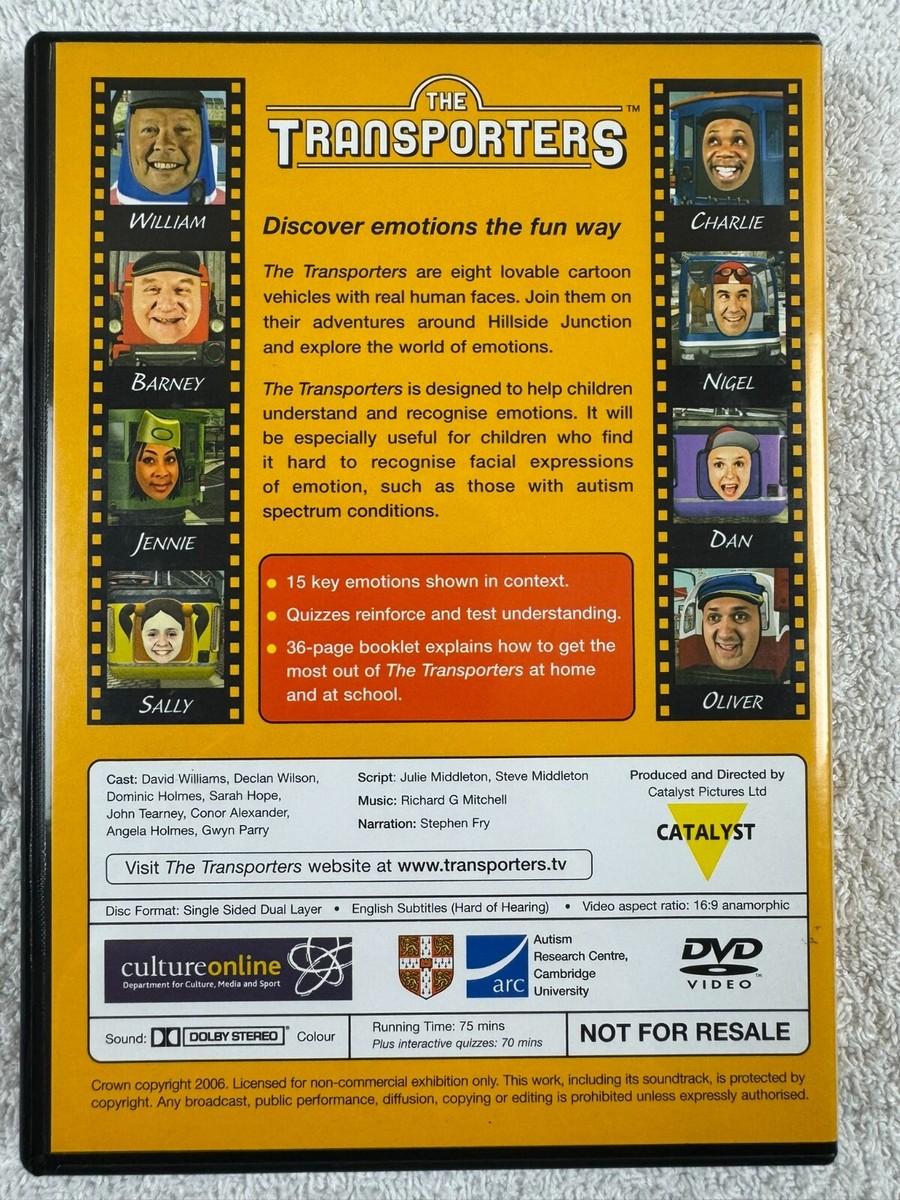 The Transporters - 2006 - DVD - Stephen Fry - Catalyst Pictures