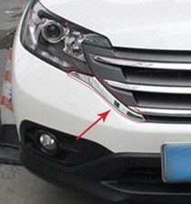 Abs Chrome Front Grille Grilles Cover For Honda Crv Cr-v 2012 2013 2014