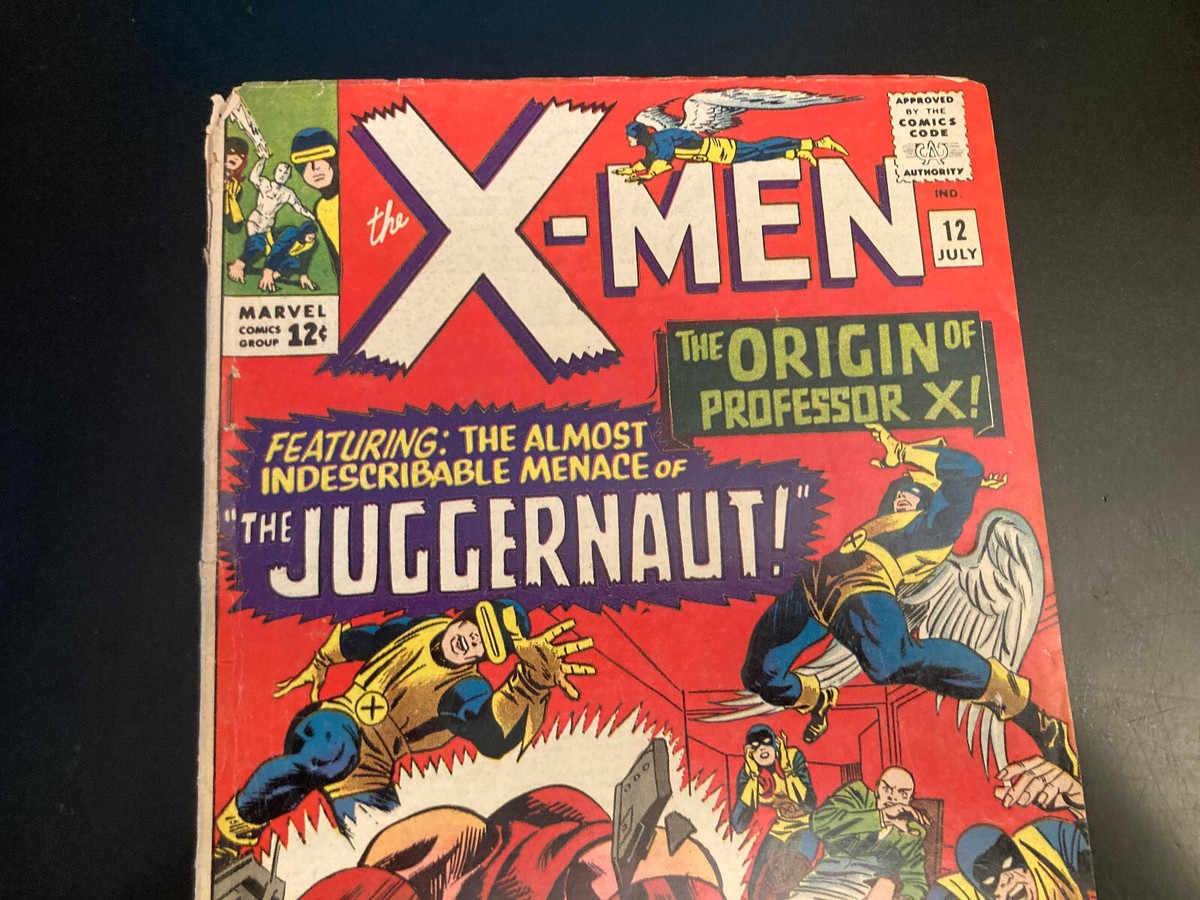 X-MEN #12 (1964) *JUGGERNAUT KEY!* Very Bright & Colorful! | eBay